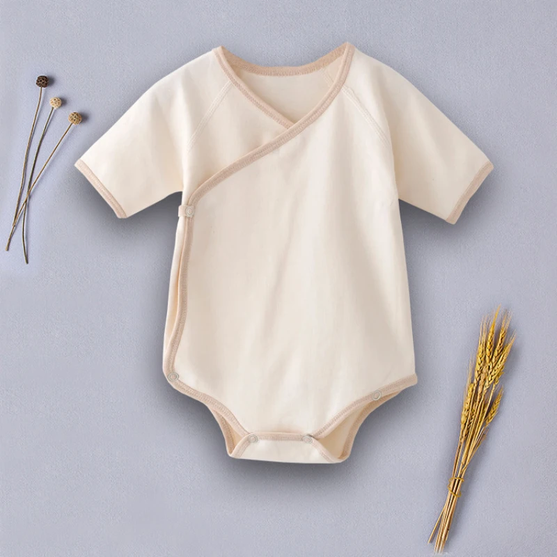 Новинка 2020 года Детские комбинезоны из органического хлопка для новорожденных