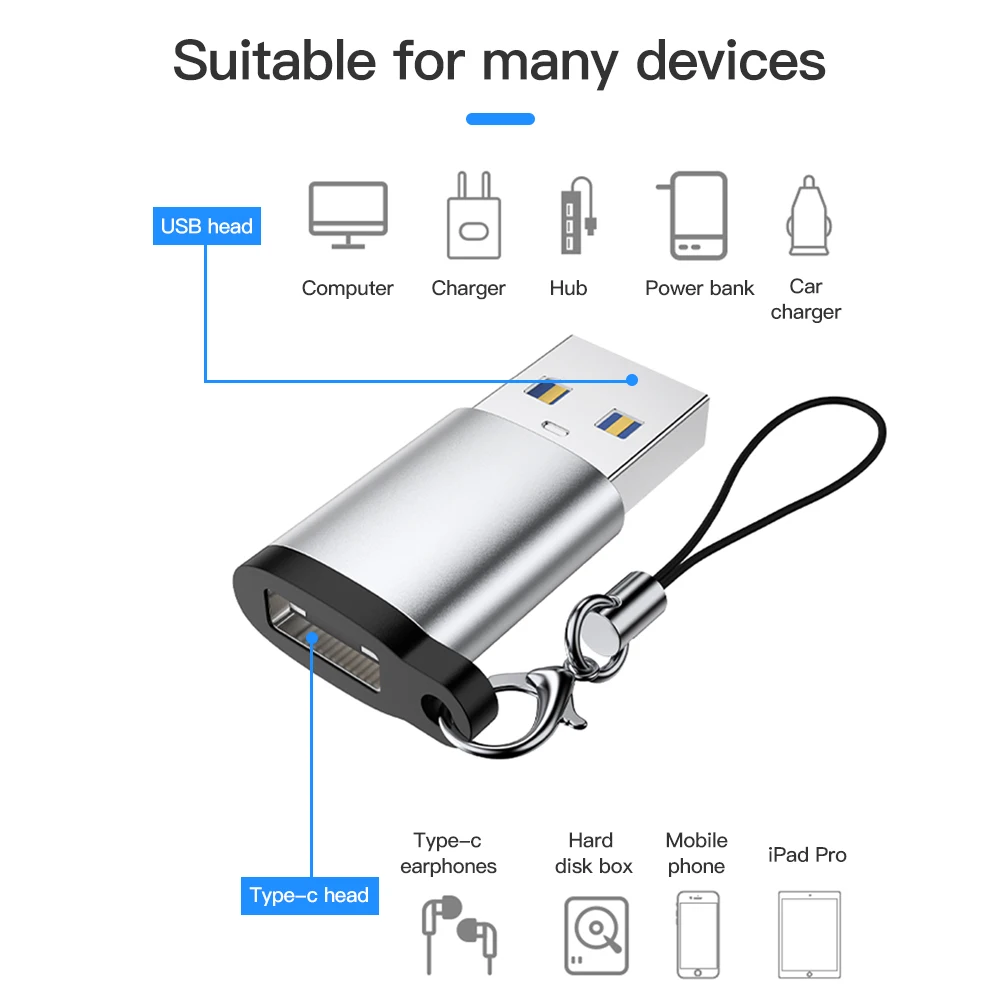 KUULAA USB Type-C адаптер типа C к 3 0 для наушников Type конвертеры Samsung Galaxy S10 Macbook |