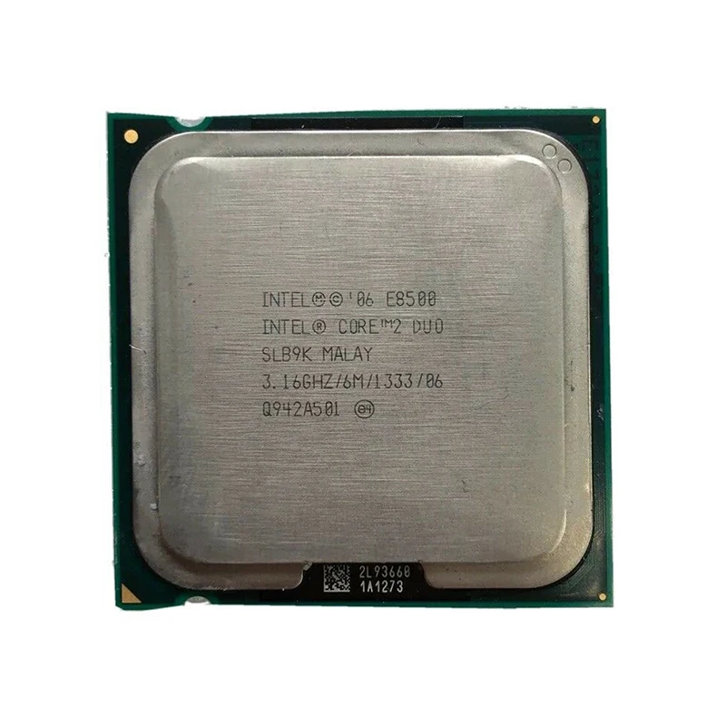 

Процессор Intel Core 2 Duo ЦПУ E8500 3,16 ГГц/6M/1333 SLB9K SLAPK LGA 775