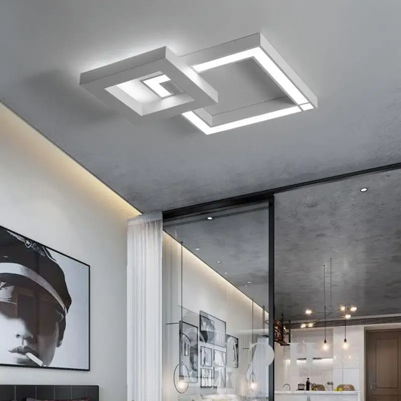 

Lampada For Living Room Plafon Colgante Moderna Moderne Deckenleuchten Lighting Plafonnier Lampara De Techo LED Ceiling Light