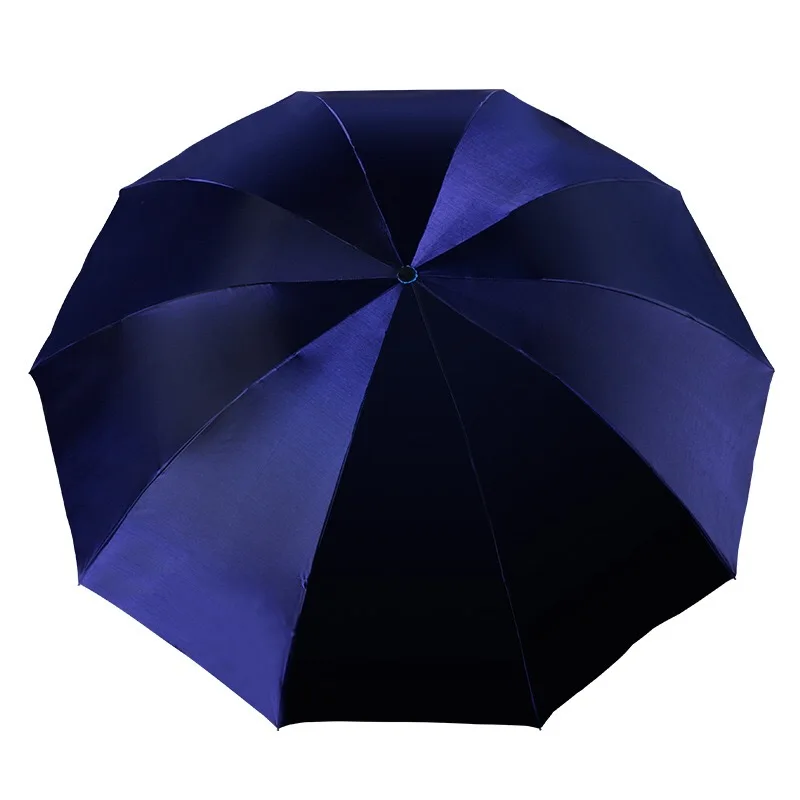 Ветрозащитный дорожный зонт большой водонепроницаемый складной компактный