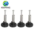 Набор для выравнивания 3D-принтера, комплект из 4 насадок с регулировкой и 4 пружинами, 12 шт.4 комплекта