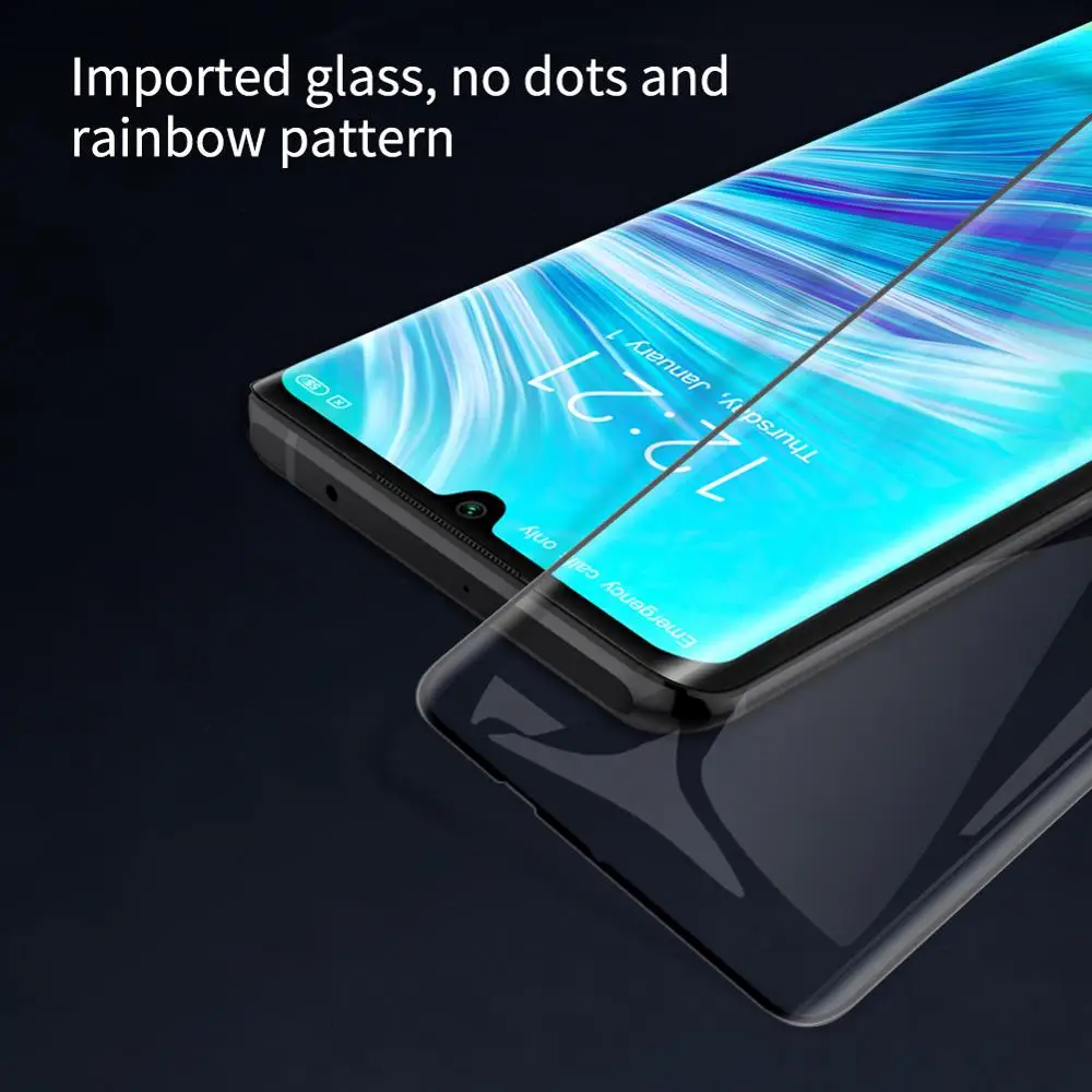 Качественная защитная пленка arc cuvred для Xiaomi Mi CC9 Pro Note 10 из закаленного стекла Nillkin