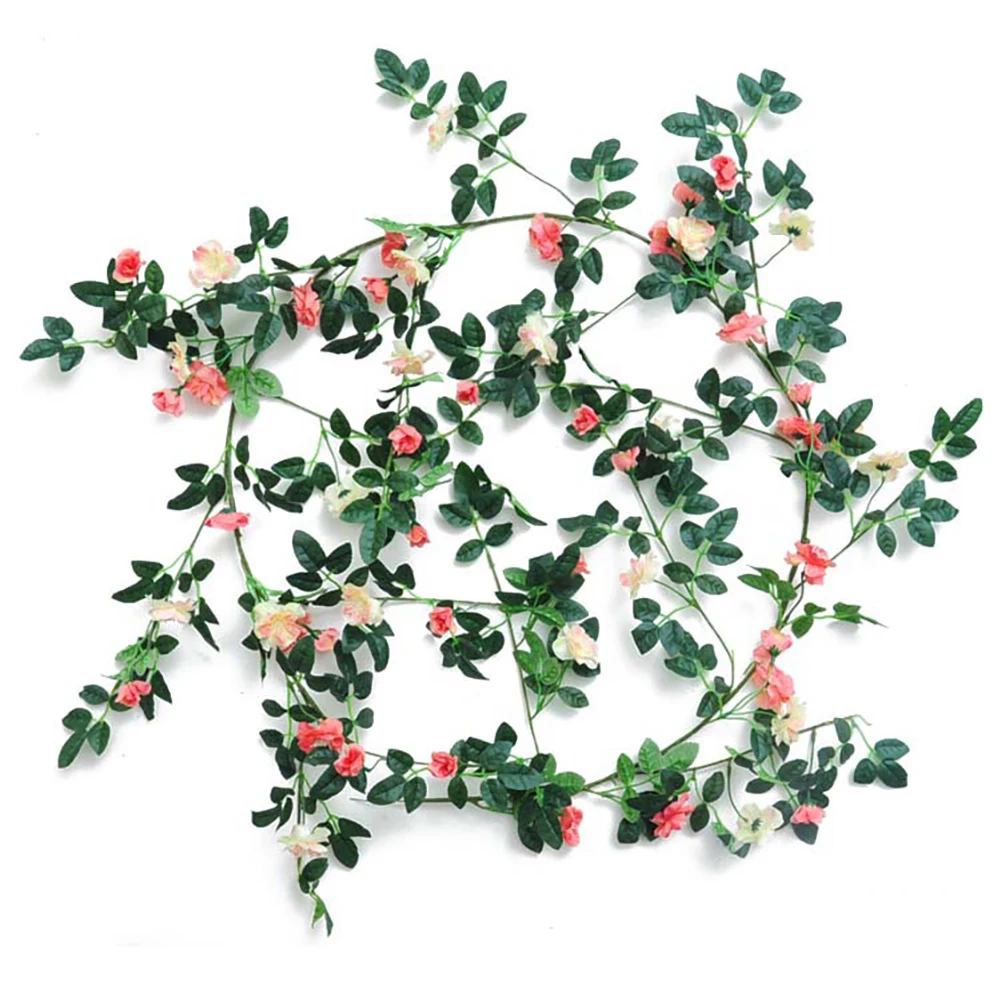 Искусственные цветы 1 8 м венок из виноградных листьев для вечеринок | Дом и сад