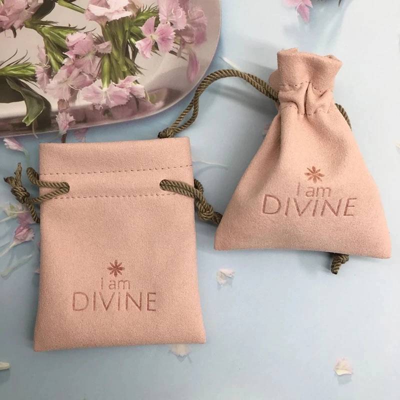 100 шт. мешочки для ювелирных изделий из микрофибры с принтом логотипа на заказ