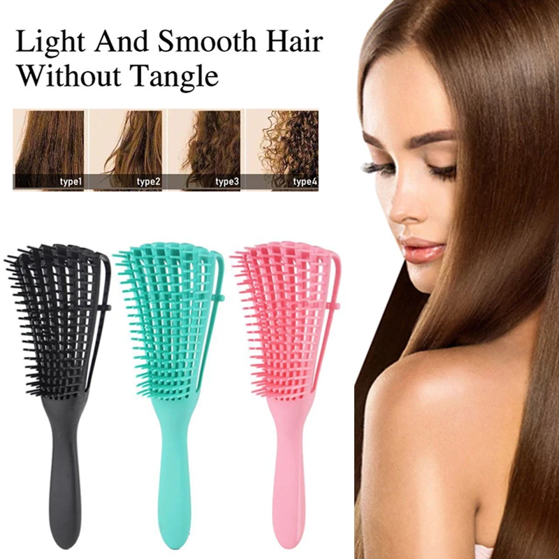 

New Hair Brush Straightener Hair Comb Hair Styling Anti-static Massage Combs For Salon Styling Women Girls Hair Tool