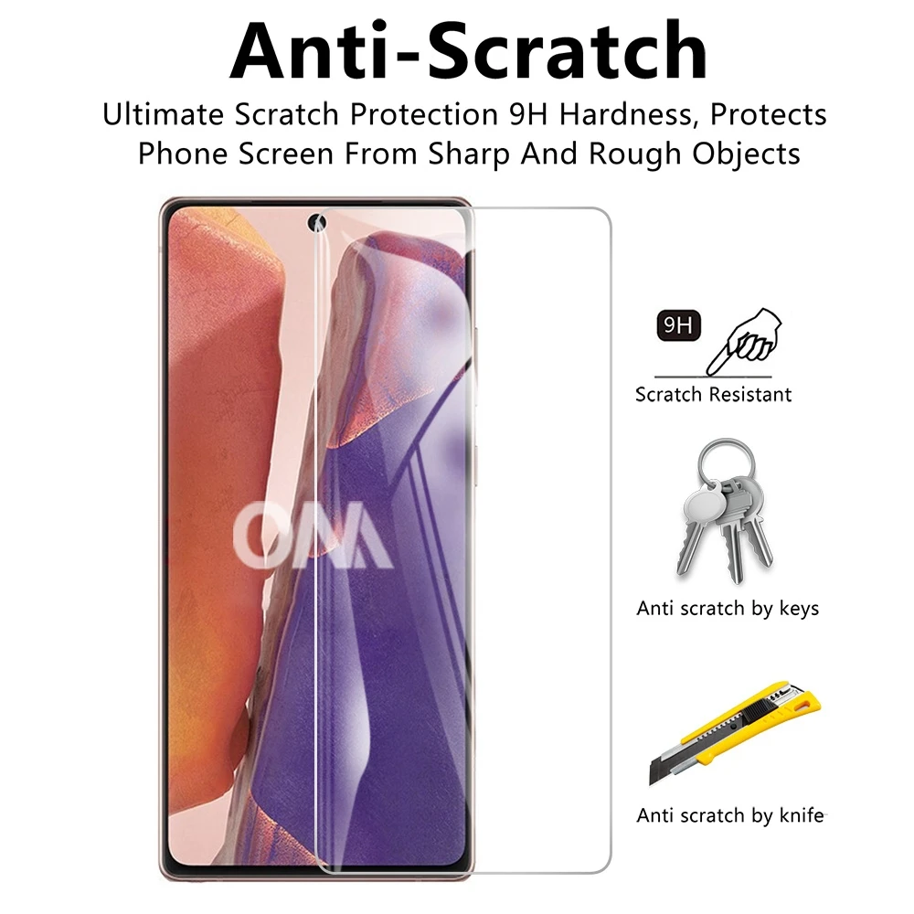 10 шт. закаленное стекло для Samsung Galaxy note 20 5G Защитное экрана 9H note20 защитная