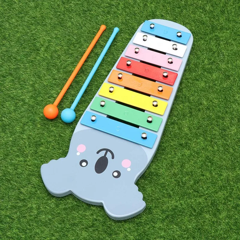 

Kids Musical Instruments Hand Knock Xylophone Octave Wood Percussion Toy Preschool Educational Toy