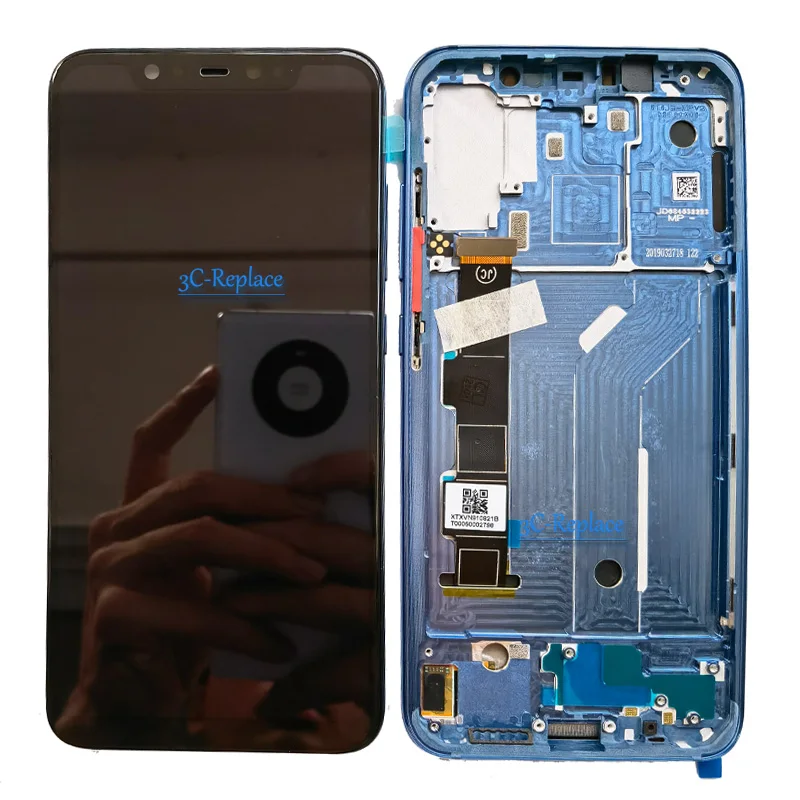 Оригинальный ЖК-дисплей Supor Amoled / OLED 6 2 дюйма для Xiaomi Mi 8 MI8 дигитайзер сенсорный