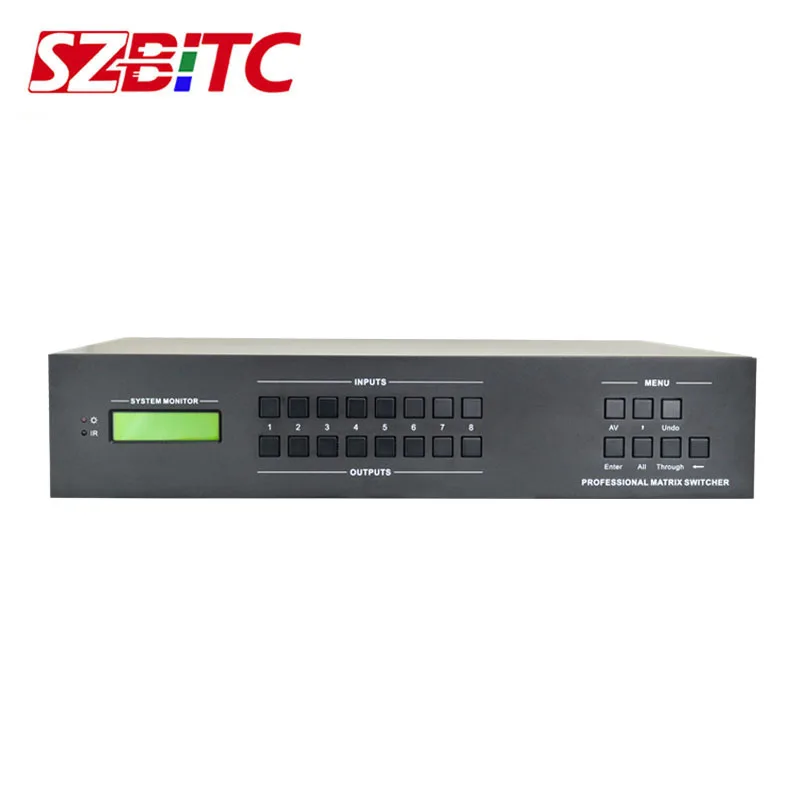 SZBITC HD матрица 4х4 с бесшовные переключение ТВ стены сплайсинга 2x2 смешанные слот