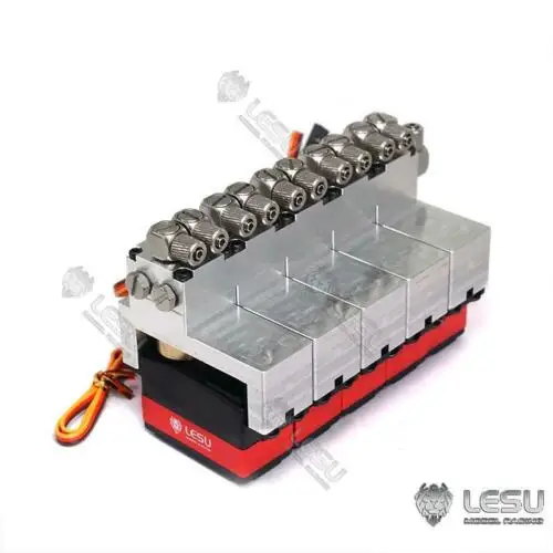 Preise LESU Umkehr Ventil 5CH Servo Für 1/14 RC Hydraulische Lkw Loader Bagger TH16736