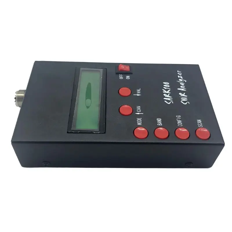 P82F 1-60MHz HF ANT SWR Antenna Analyzer Meter Standing Wave Tester for Ham Radio Impedance Capacitance Measurement | Компьютеры и