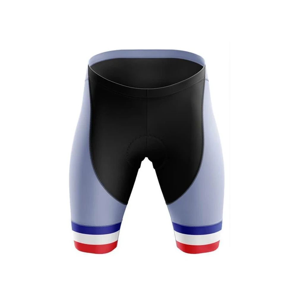 Франция Эйфелева башня лето синий Велоспорт Джерси набор мужской велоспорт