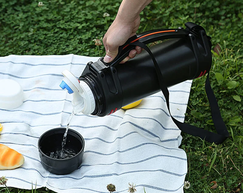 Бутылка для напитков герметичная из нержавеющей стали | Дом и сад