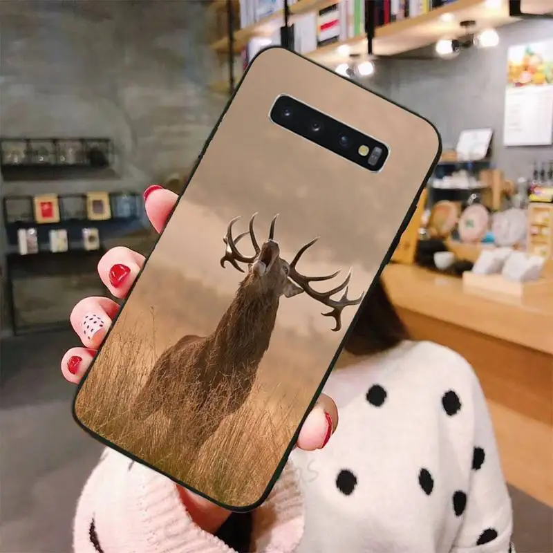 

Deer Hunting Camo Phone Cases For Samsung A50 A51 A71 A20E A20S S10 S20 S21 S30 Plus ultra 5G M11 funda shell