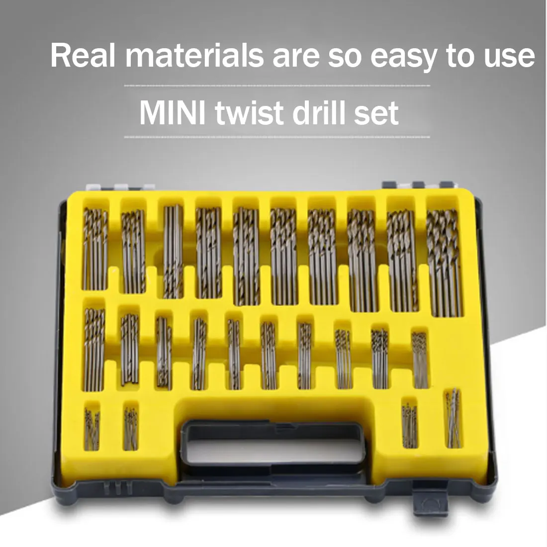 

Titanium Coated Twist Drill Bit High Steel for Woodworking Plastic And Aluminum HSS Drill Bit Set