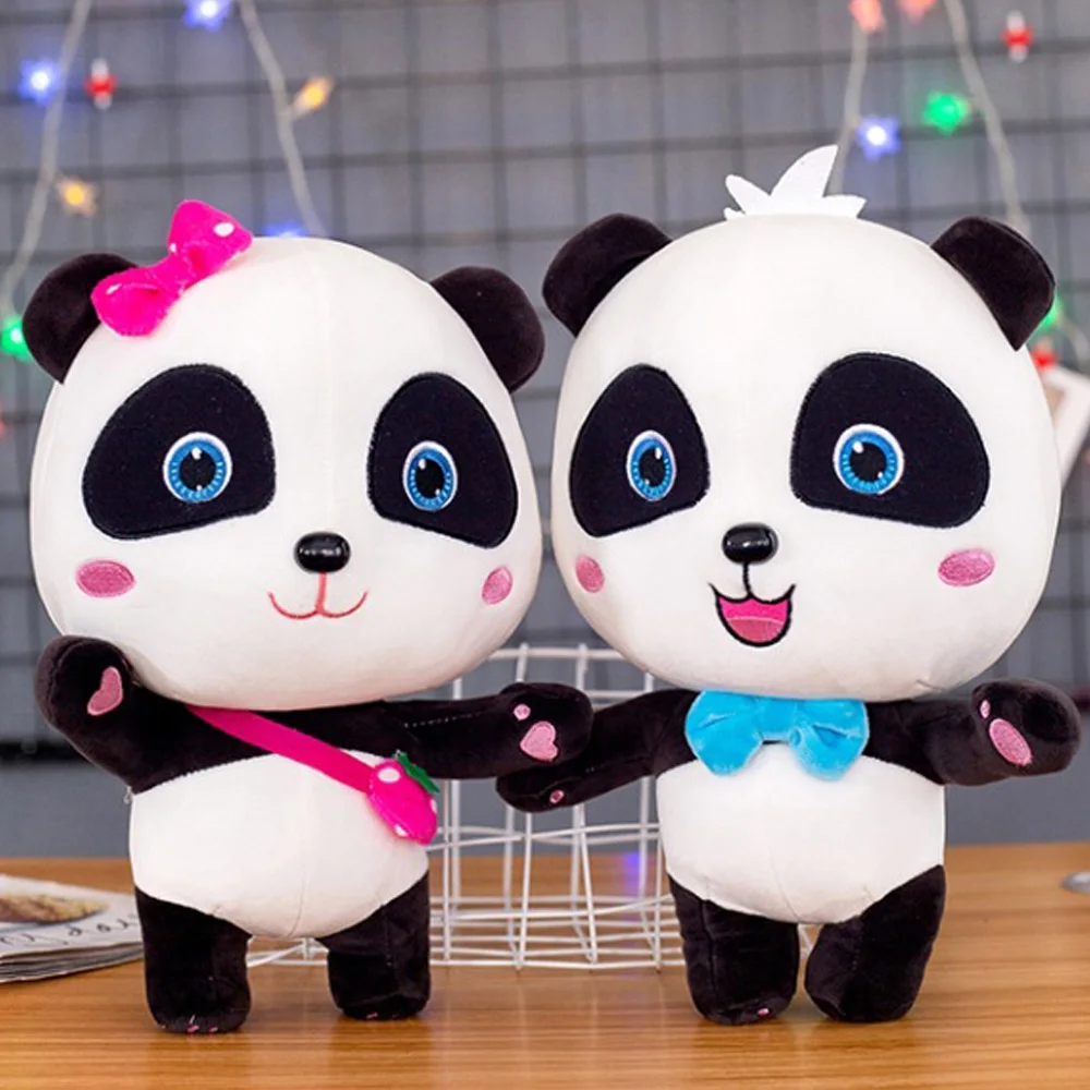 23-50cm Babybus Cartoon for Kids Plush Toys Baby Panda Soft Stuffed Doll Gift | Игрушки и хобби