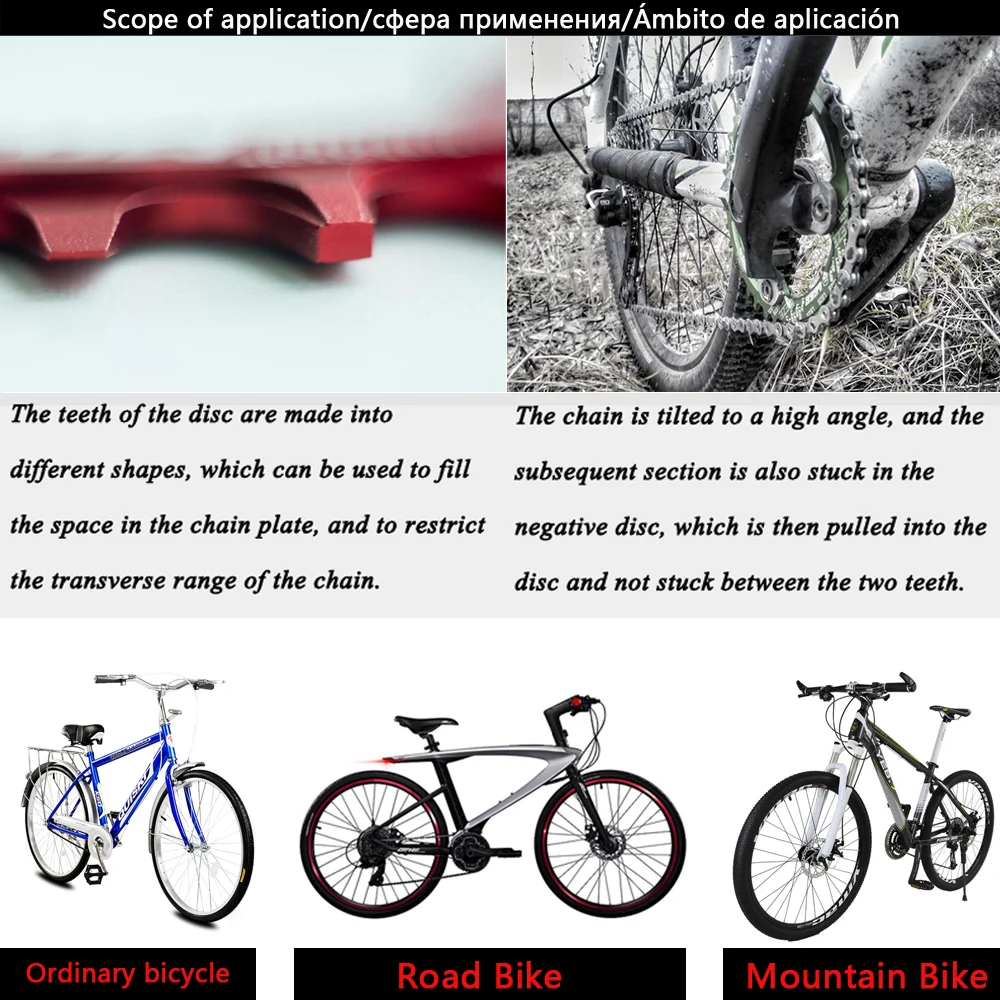 VXM овальные круглые передняя Звездочка 96BCD для горных велосипедов 30 т 32 34 Т 36 38T MTB