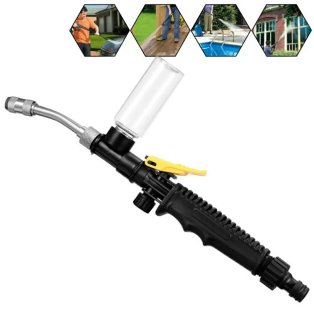

With Nozzle Washer 38cm Copper High Pressure Hose Plastic Power Washer