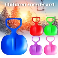 flexible flyer snow sled portable thickened kid adult lightweight snow slider disc toy for outdoor bhd2