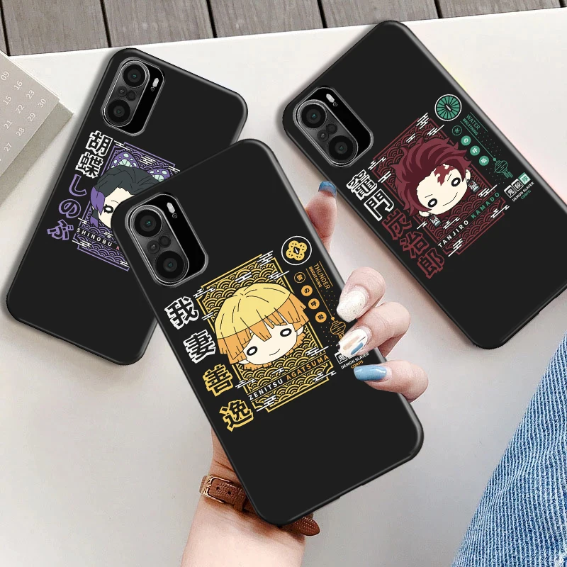 

Demon Slayer Hot Anime Phone Case for Xiaomi POCO F3 GT X3 Pro X3 GT M3 M3 Pro X3 NFC X3 Kamado Nezuko Funda Back Cove Soft TPU