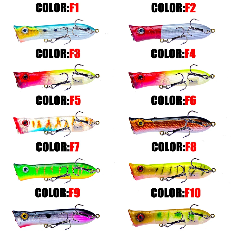 1 шт. воблер Поппер приманка для рыбной ловли подходит kosadaka yo zuri удочка плавающий