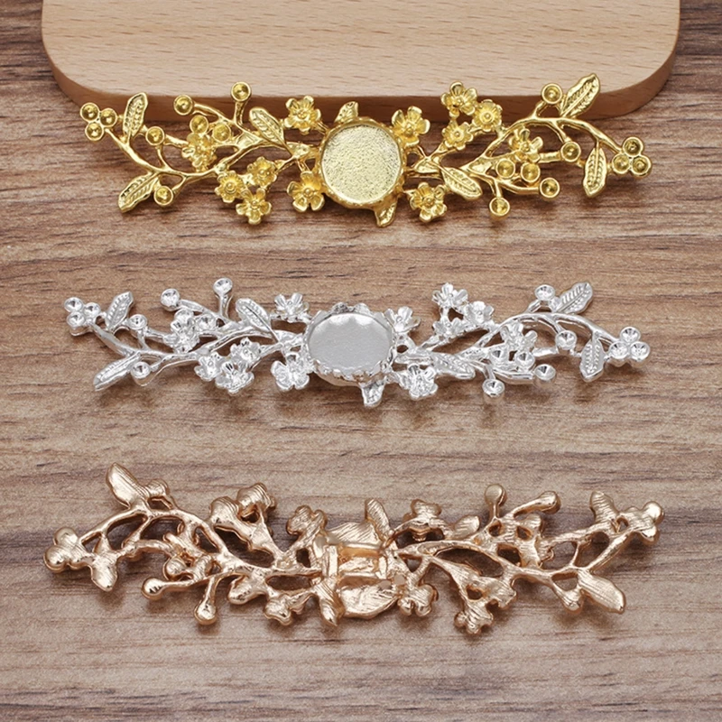 5 шт. 12 мм очаровательные украшения для волос в виде цветка сливы | Украшения и