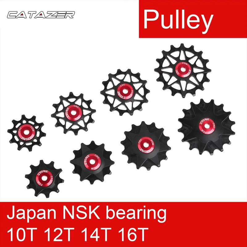 

Pulley Wheel Gear Guide Roller Jockey 10t 12t 14t 16t Bearing Road MTB Bike Rear Derailleur for GX XX1 for Shimano/M9000