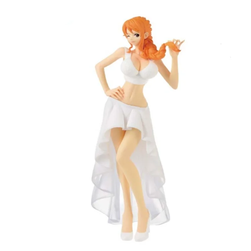 

Оригинальная Подлинная японская анимационная модель BANDAI Banpresto, Слитная Женская Свадьба фигурка Nami