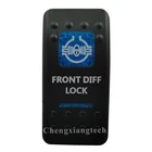 Крышка кулисного переключателя с принтом синего цвета-передний Фиксатор-для автомобиля Carling Arb, лодки, кулисный переключатель 12 В, 24 В, только крышка! Нет основания переключателя!