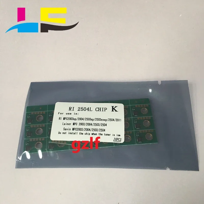 Тонер-чипы для RICOH mpc 841946 841921 841920 841919 2503 2003/2504 | Детали принтеров