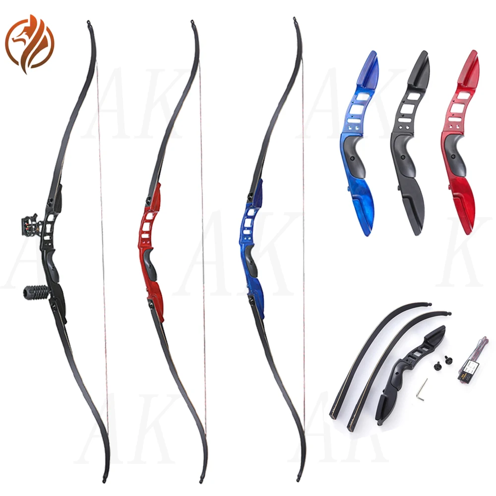 

Традиционный красивый охотничий Рекурсивный лук и стрелы, охотничье снаряжение для стрельбы из лука, Раздельный лук для соревнований, алюм...