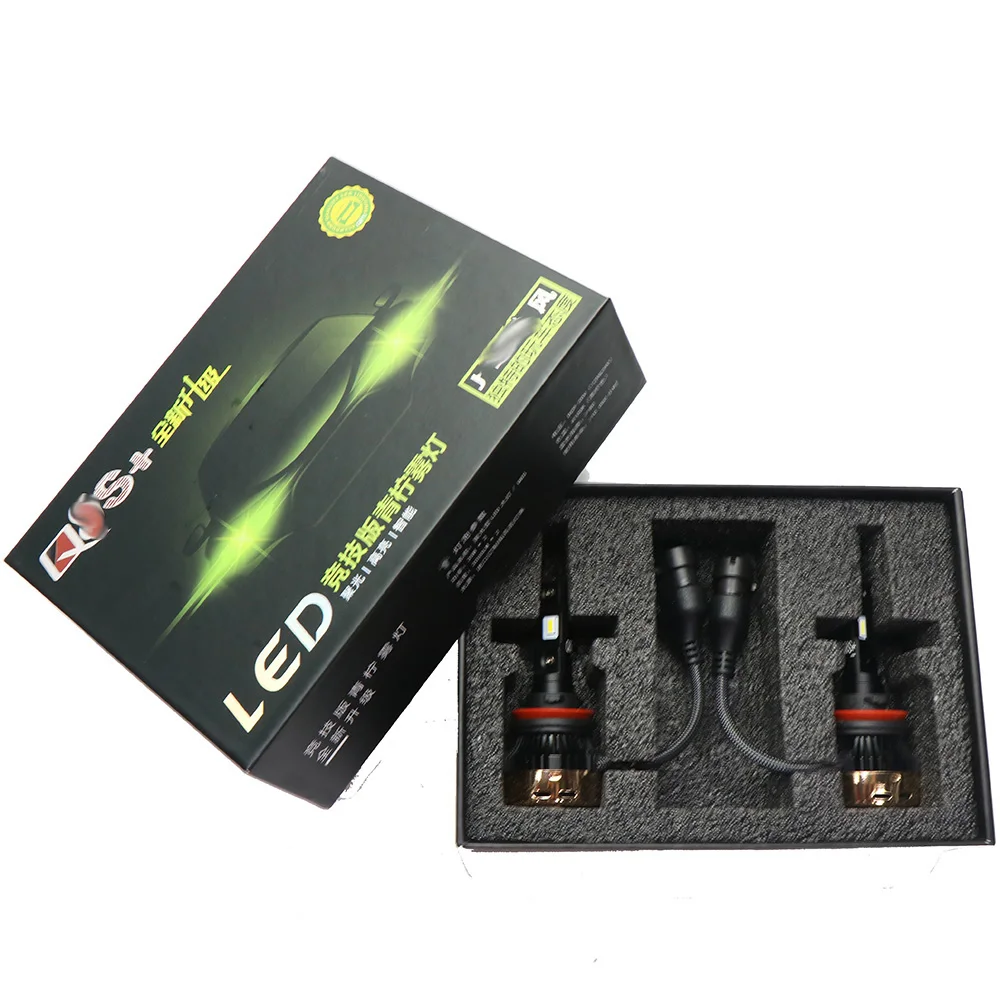 

For JDM Q8S LEMON YELLOW 6400LM AUTO CAR LED BULB LAMP 35W Q8S+ GREEN H3 H7 H11 9005 9006 Car Accessiores