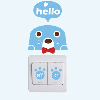 Переключатель декоративные наклейки гнездо животное детская комната крыльцо