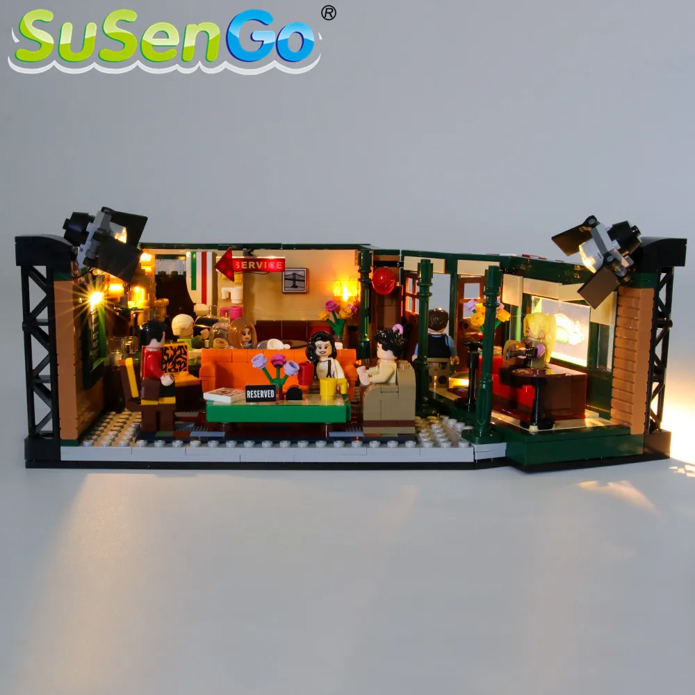 Комплект светсветильник ников susenco для серий 21319 Ideas Central Perk (модель в комплект не