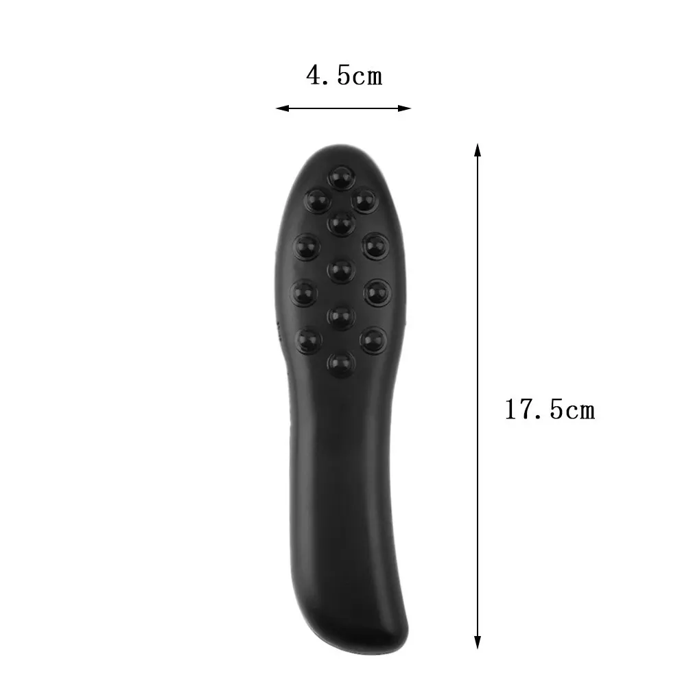 

New Electric Vibrating Hair Brush Comb Massager Black Hair Scalp Head Blood Circulation Massager Comb Brush Black