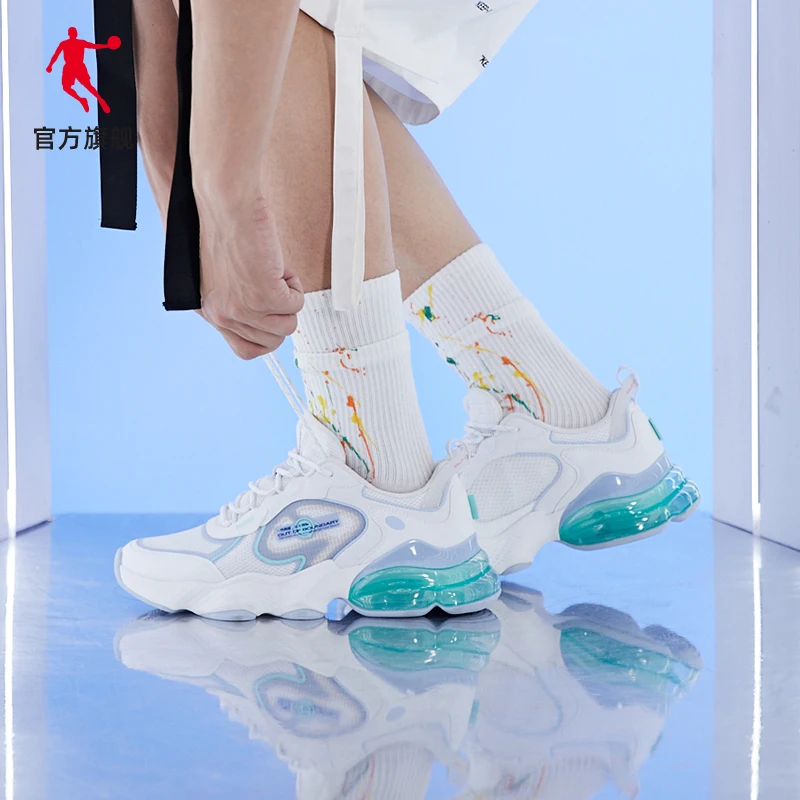 Мужская спортивная обувь Новинка осени 2021 дышащая сетчатая амортизирующая для