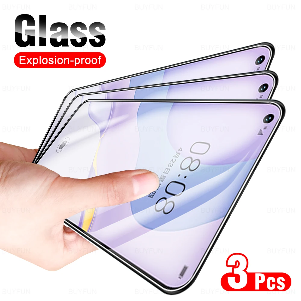

Закаленное защитное стекло 3 шт. для Huawei Nova 7 6 5 3 Pro Se 7i 5y 5z 3i 5iPro на Hawei Nova7 Nova5t 7Se, защитная пленка для экрана
