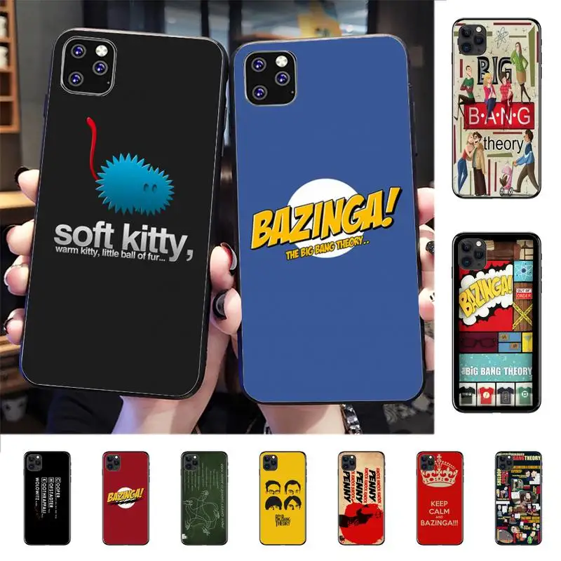 

The Big Bang Theory TV Phone Case for iphone 13 11 12 pro XS MAX 8 7 6 6S Plus X 5S SE 2020 XR case