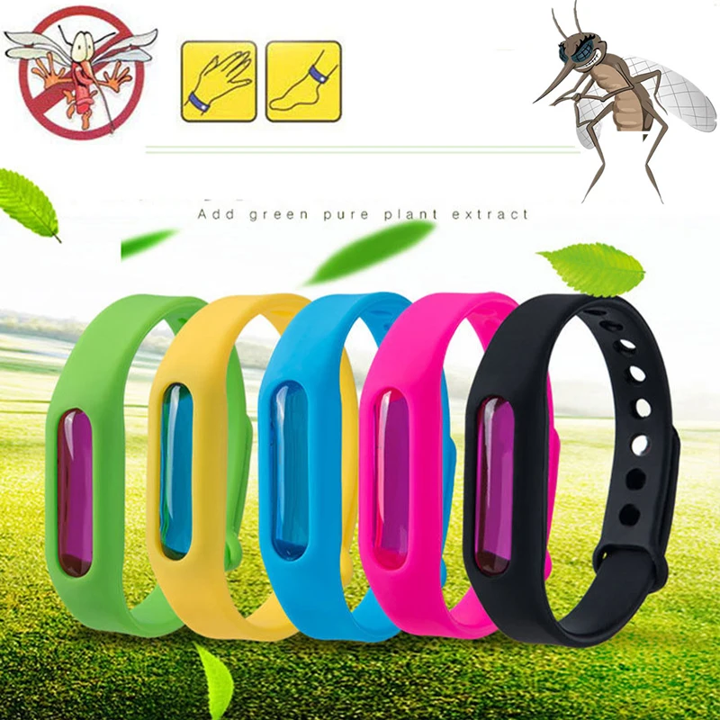 Dropshipping 1set Bracelet+Anti Mosquito Capsule Pest Insect Bugs Control Repellent Wristband For Kids Killer | Дом и сад