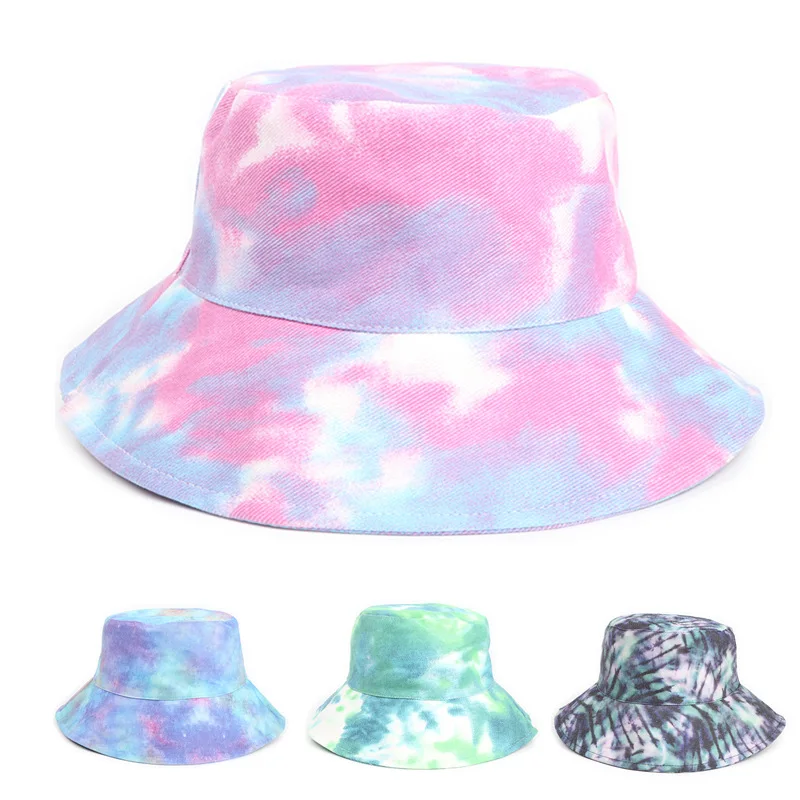 

Cotton Color Graffiti Print Bucket Hat Fisherman Hat Outdoor Travel Hat Sun Cap Hats for Men and Women 233