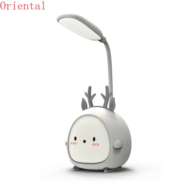 

led desk lamp eye protection table lamp usb with charging cartoon Free shipping for bedroom table lamp night light