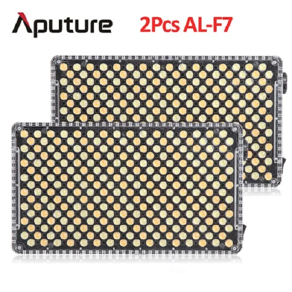 Aputure Amaran AL F7 Bi Цвет Температура 3200 9500K CRI/TLCI 95 + 256 шт. светодиодный Панель