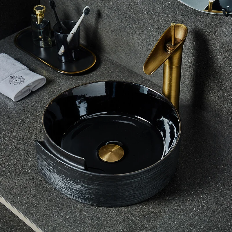 

Раковина для ванной комнаты, маленькая раковина, раковина круглой формы, раковина для дома, раковина для умывальника, керамическая раковина...