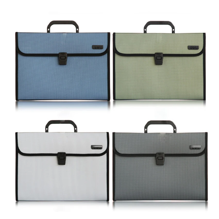 Расширяющийся бумажник A4 с 12 отделениями держатель для бумаги органайзер