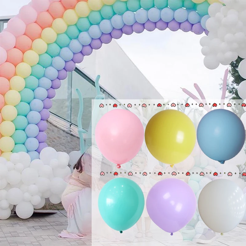 

10pcs Balloon Monochrome Series Decorations Balloon Garland Latex Balloon First Choice for Choose Yourself Six Colors Available