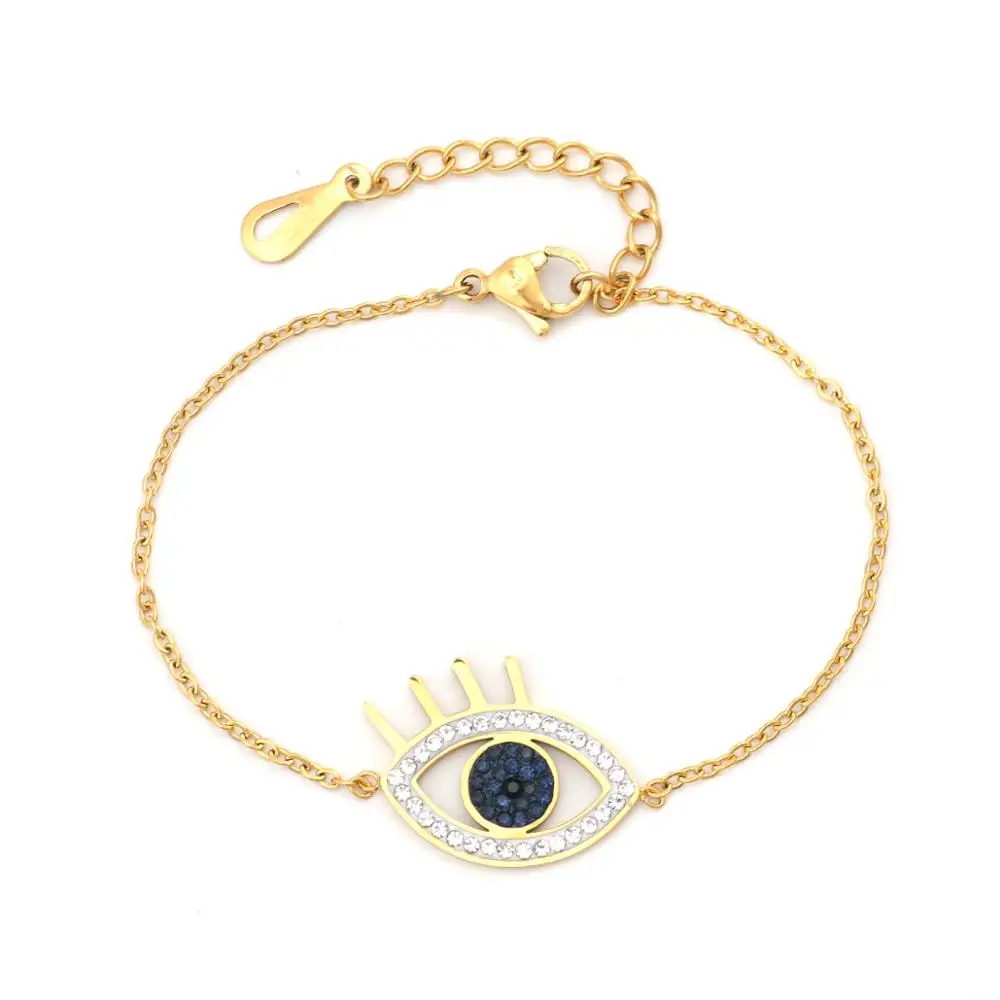 DoreenBeads модные браслеты из нержавеющей стали золотого цвета круглые