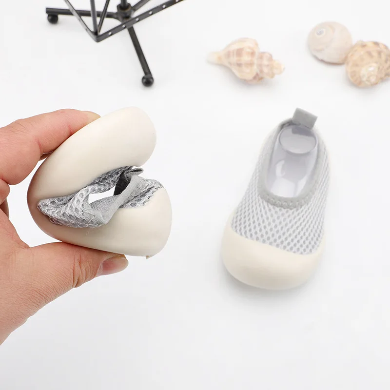 

Baby Girl Boy Mesh Net Toddler Shoes Kids Non-Slip Breathable Sock Floor Foot Soft Bottom 5Kinds 5Sizes 0330-2 KeDing