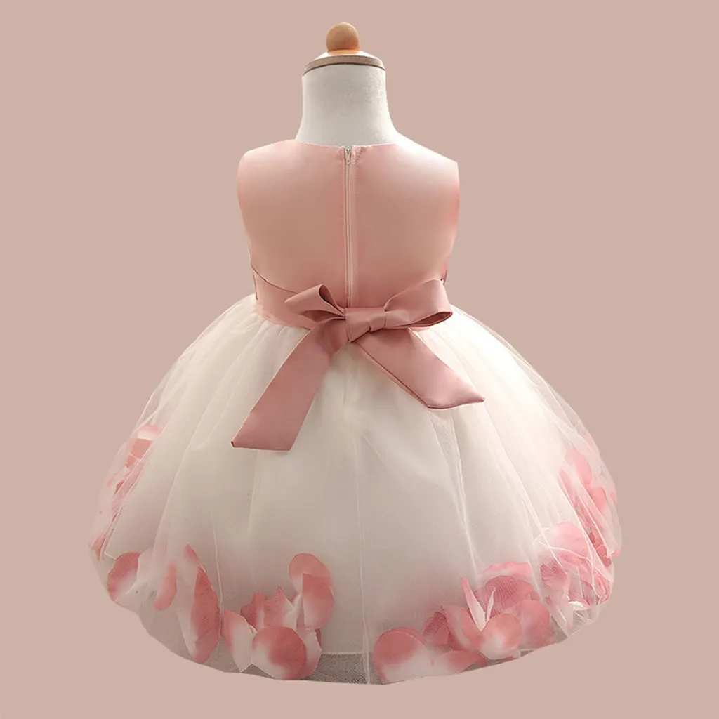 Flower Girl Dress Wedding Princess Tulle Birthday Party Ceremonies Lace Kids Dresses Children Clothes Baby For | Детская одежда и