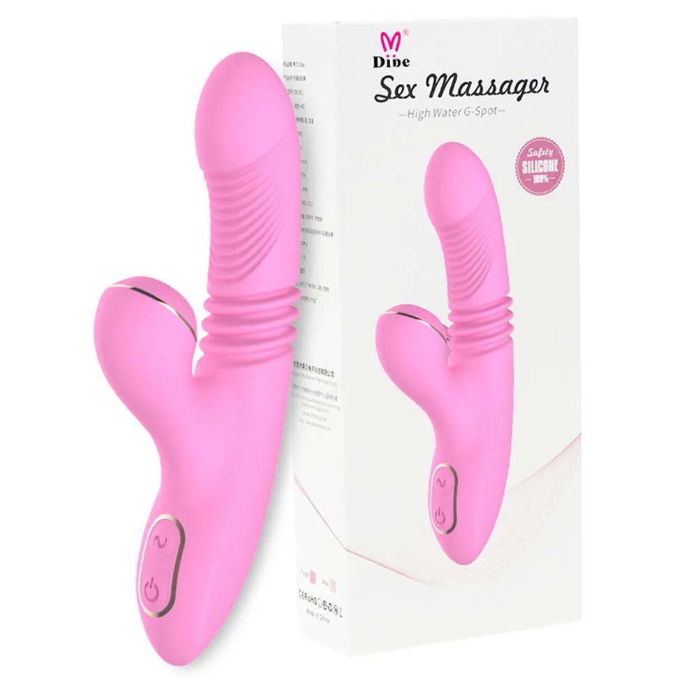 Автоматический телескопический тренер вибратор Отопление для женского